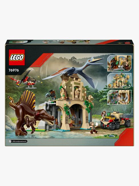 LEGO Jurassic World 76976 Spinosaurier & Quetzalcoatlus: Hubschrauber-Einsatz