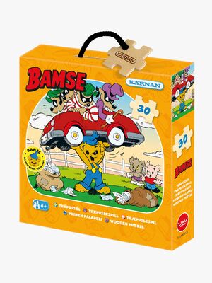 Egmont Kärnan Skurkpussel Bamse Holzpuzzle 30 Teile