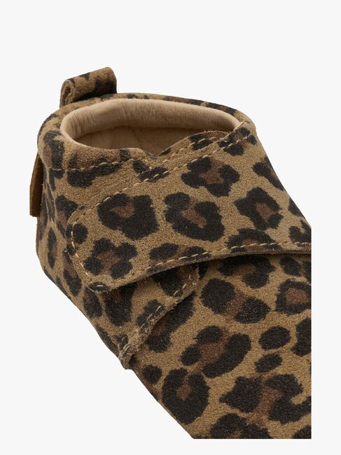 Mikk-Line Hausschuhe Wildleder, Leo