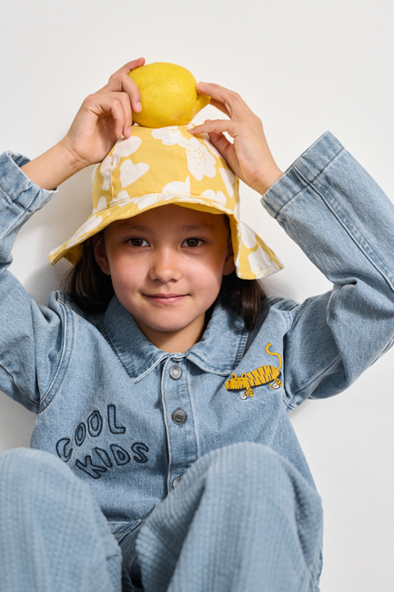 LIEWOOD Amelia Sonnenhut Wendbar, Flower/Lemon Yellow