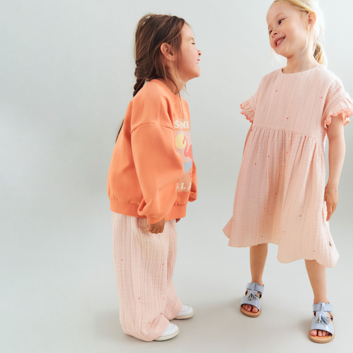 Wheat Eliza Sweatshirt, Sunkissed Orange