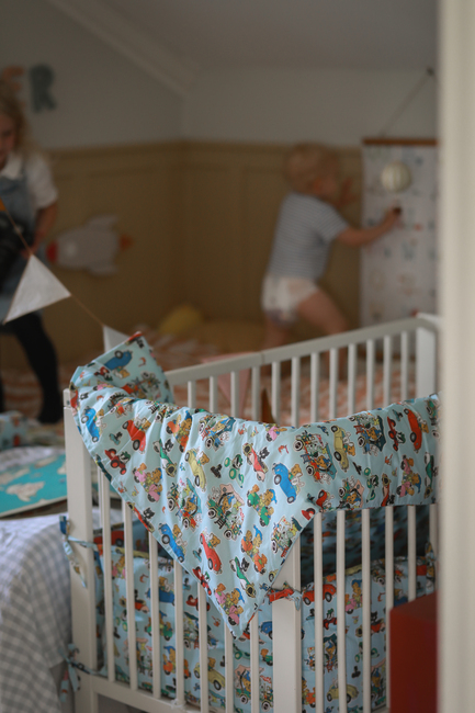 Bamse Bettwäsche Babybett 100x130