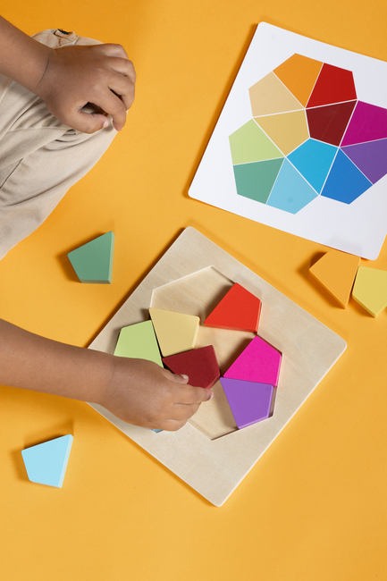 Jabadabado Spielen & Lernen Box Farben