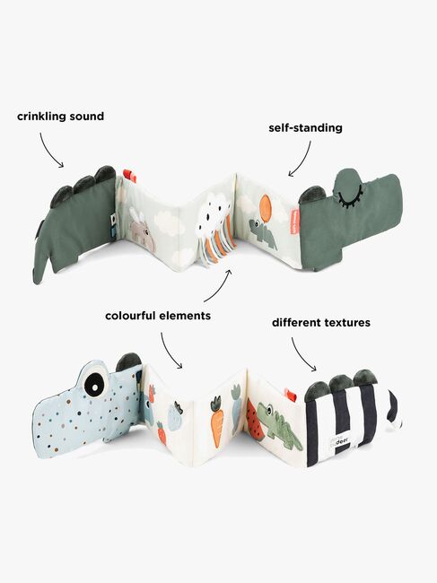 Done By Deer Croco Aktivitätsbuch, Grün