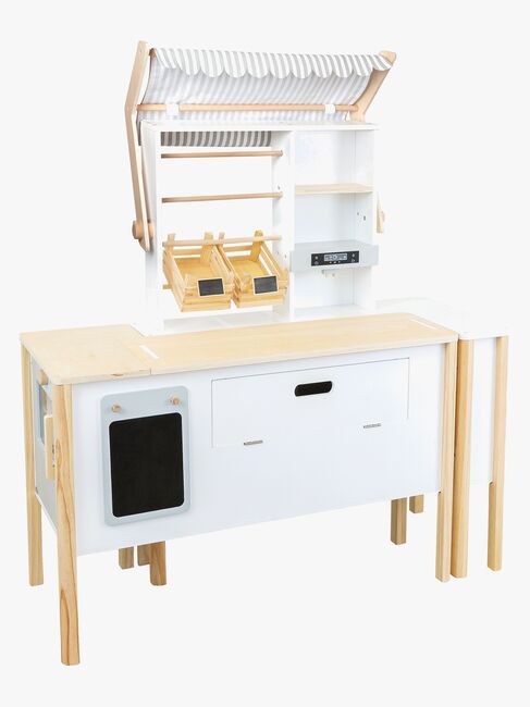 Small Foot Marktstand Kaufladen & Küche, Weiß