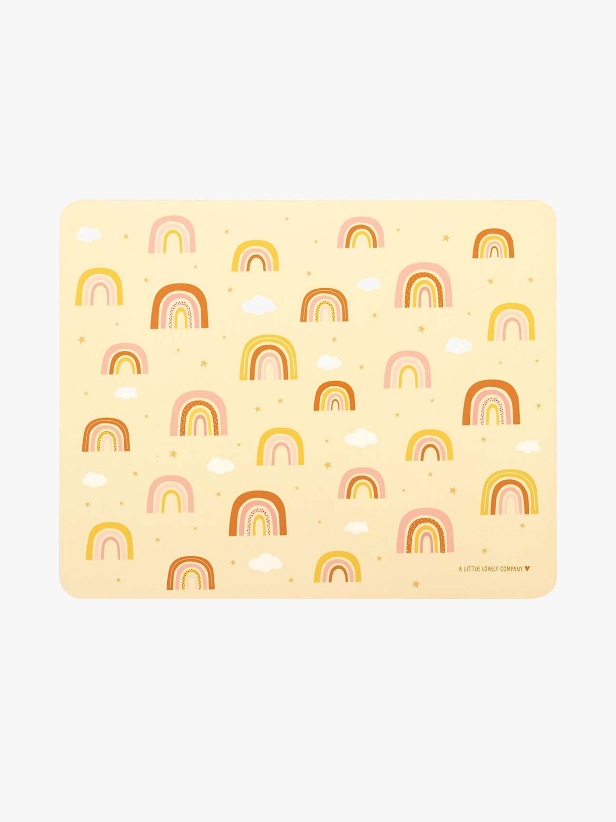 A Little Lovely Company Tischset, Rainbows 