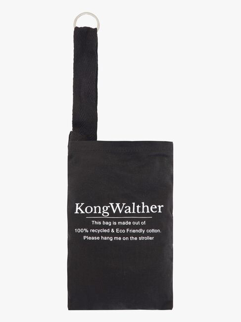 KONG.WALTHER Magic Shopper Stoffbeutel, Black