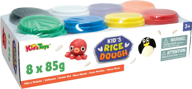 Kid's Rice Dough Knete 8er-Pack