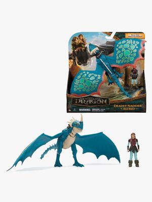 Drachenzähmen leicht gemacht Wikinger & Drache Tödlicher Nadder & Astrid Spielset