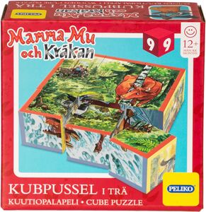 Peliko Mama Muh und die Krähe Würfelpuzzle 9 Teile