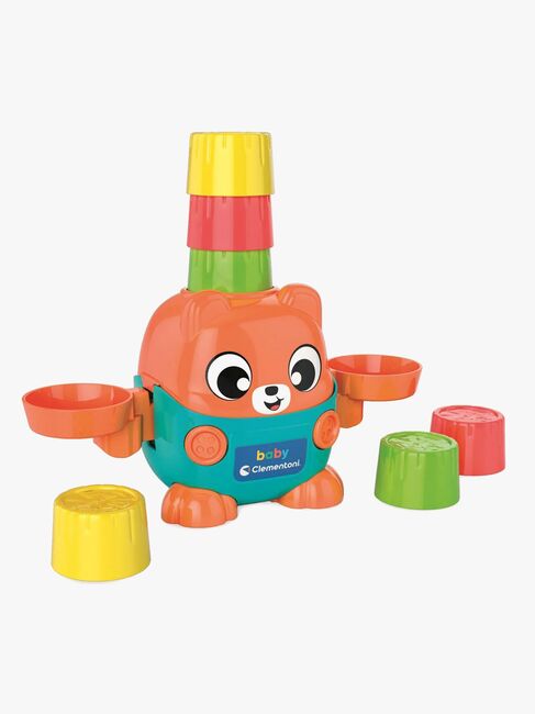 Clementoni Baby Montessori Aktivitätsspielzeug Gleichgewicht Bär