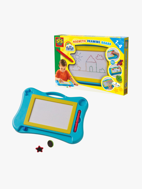SES Creative Meine Erste Magnetische Zeichentafel mit Farben