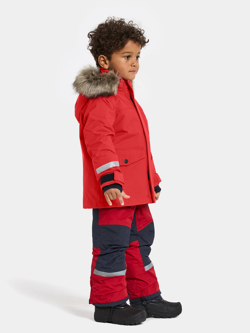 Didriksons Bjärven Winterjacke, Pomme Red