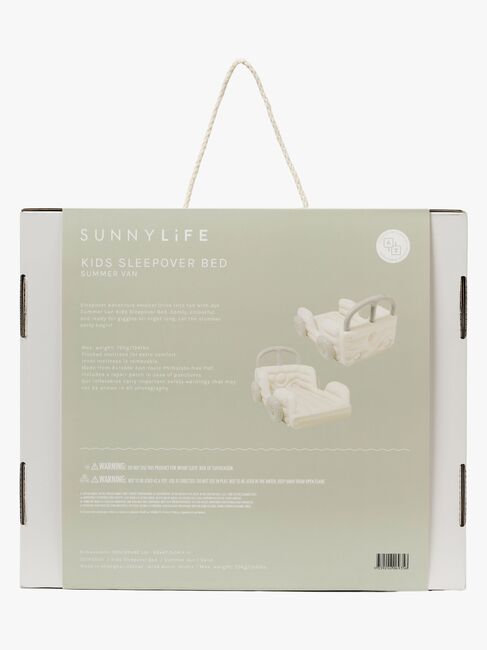 SUNNYLiFE Aufblasbares Kinderbett, Summer Van Sand