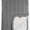 Vinter & Bloom Decke Cuddly, Dove Grey