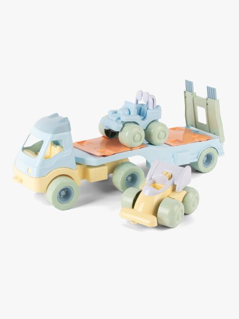 Dantoy Pastel Lastwagen mit Autos