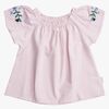 Petite Chérie Atelier Zola Kleid, Pink/White