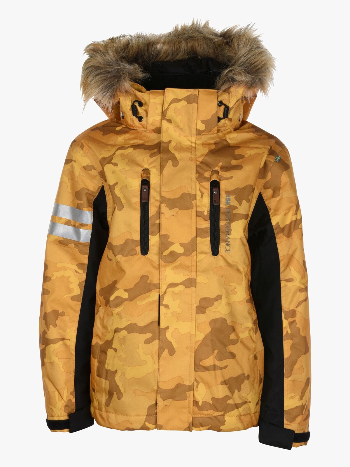 Lindberg Camo Winterjacke, Yellow