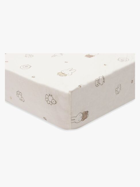 Jollein Spannbettlaken 60x120, Miffy Family Farm
