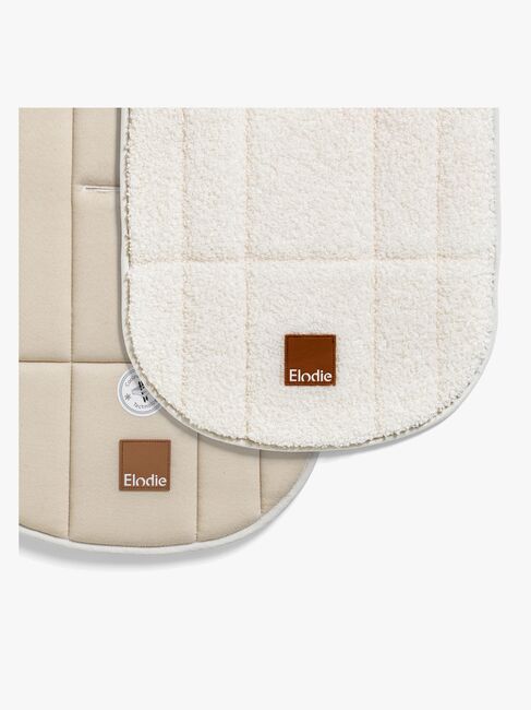 Elodie Cosy Sitzkissen, White Bouclé