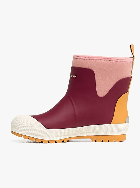Nordbjörn Viskan Gefütterte Gummistiefel, Madder Brown/Rose Dawn/Inca Gold