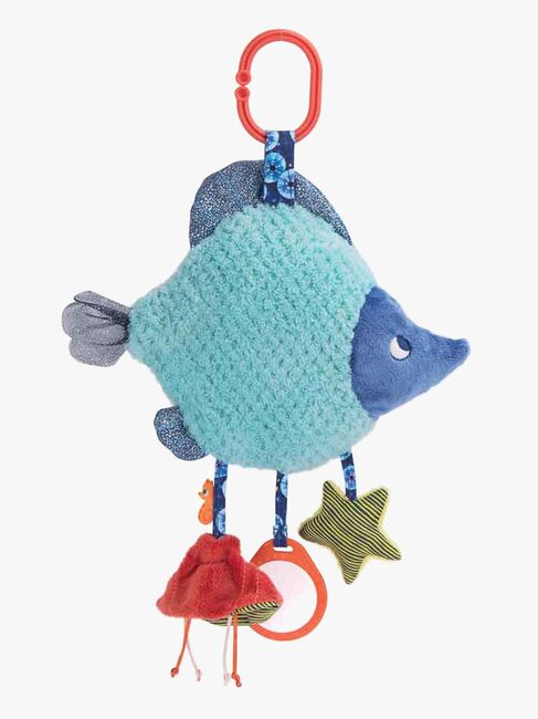 Moulin Roty Les Aventures de Paulie Aktivitätsspielzeug, Blue Fish