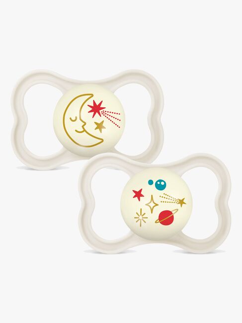 MAM Air Night Silikon Schnuller 6-16m, Neutral
