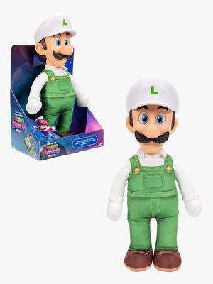 Super Mario Galaxy Movie Kuscheltier Fire Luigi 35 cm