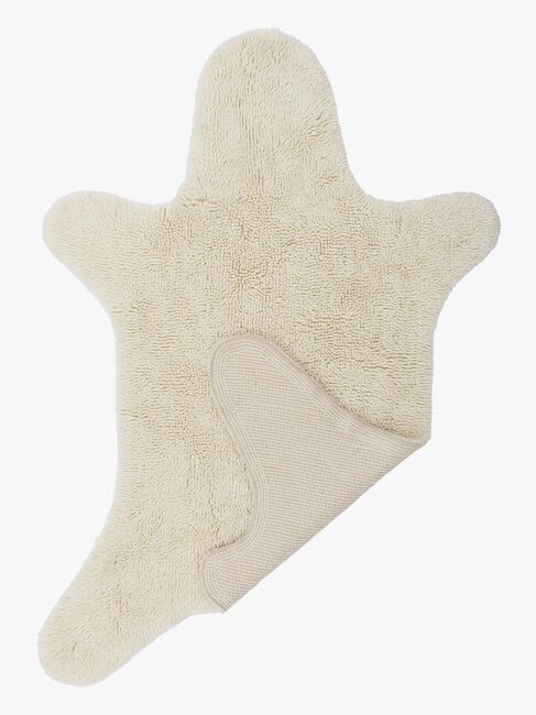 Bloomingville Teppich Bär 140x200 cm, Weiß