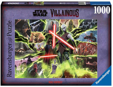 Ravensburger Star Wars Villainous Puzzle Asajj Ventress 1000 Teile