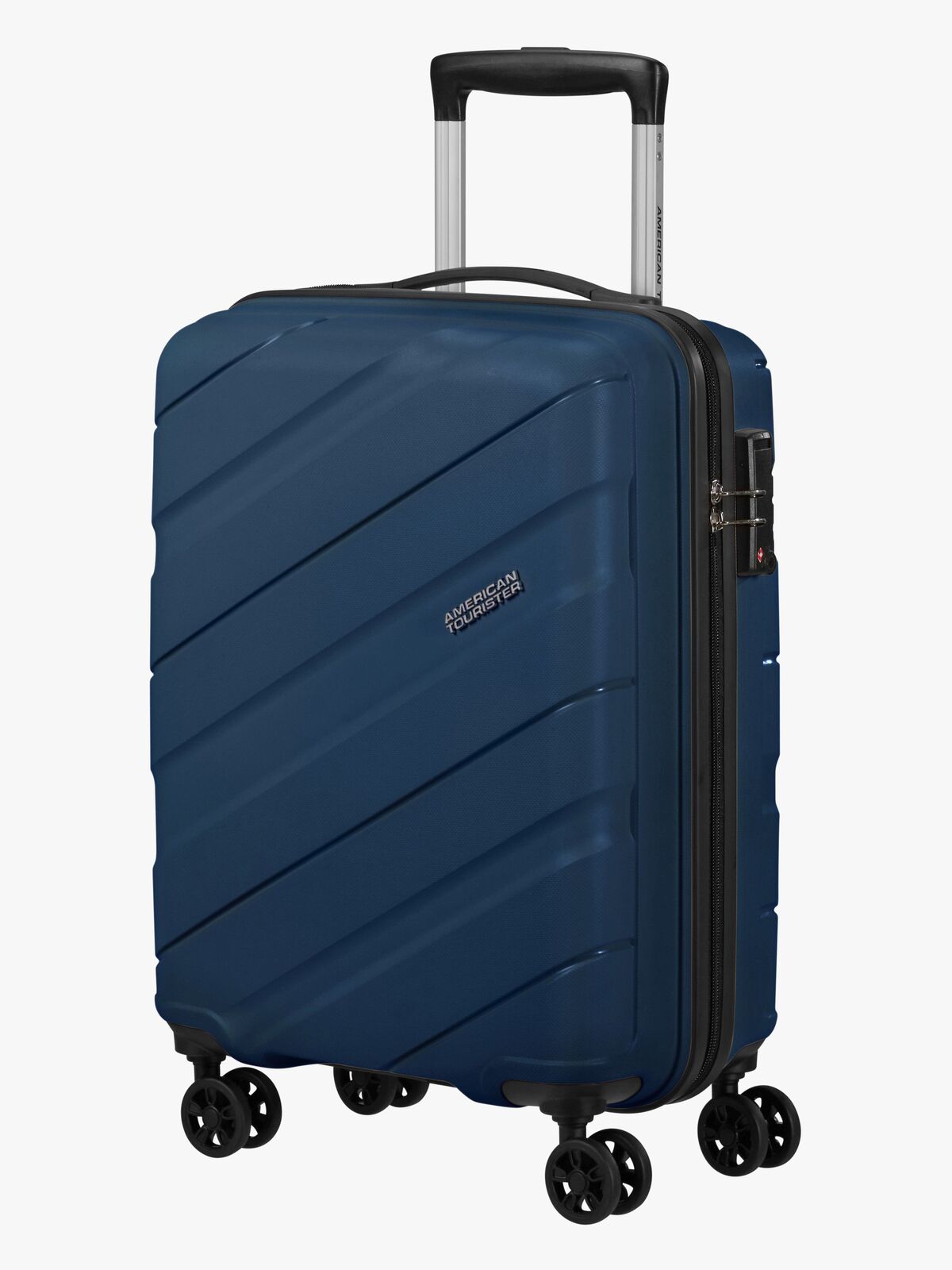 American Tourister Jetdriver Spinner Reisekoffer 32L, Navy Blue