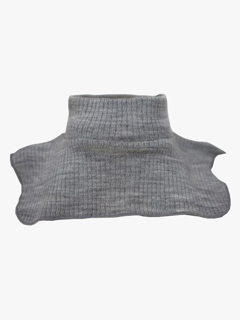 Lindberg Rib Baby Halswärmer Merinowolle, Grey Melange