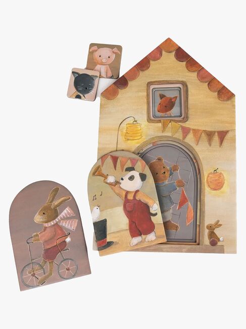 Egmont Toys Freundesgruppe Puzzle mit Schichten