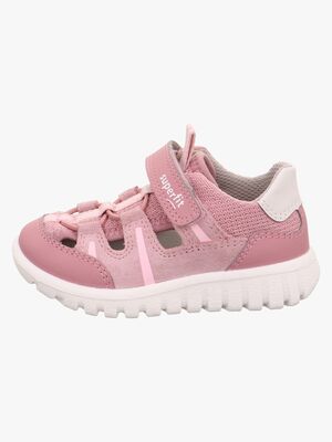 Superfit Sport7 Mini Sandalen, Pink/Light Grey