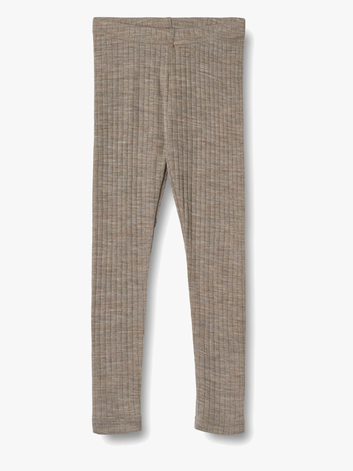 Wheat Agi Leggings Merinowolle, Khaki Melange