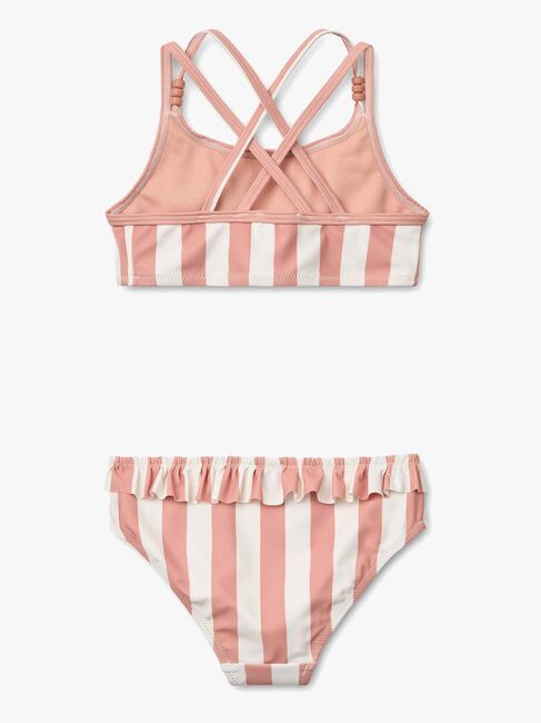 LIEWOOD Belle Bikini, Coral Blush/Creme de la Creme Stripe