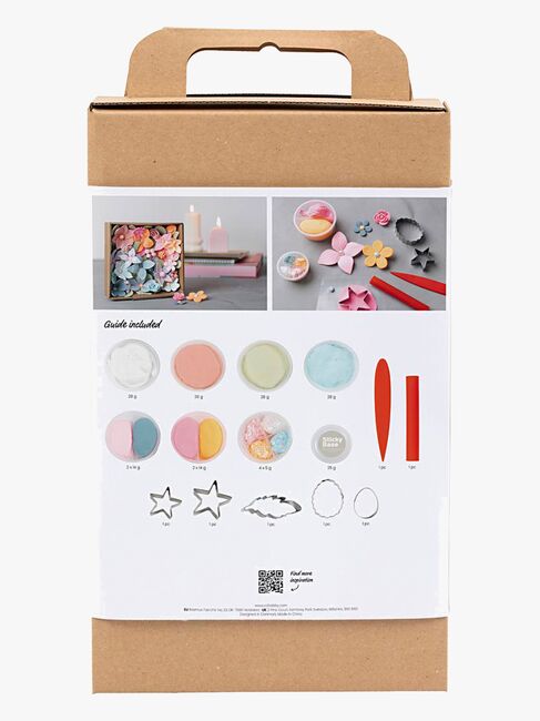 Creativ Company Kreativset DIY Modelliermasse Blumen