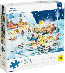 Peliko Mauri Kunnas Weihnachtspuzzle 500 Teile