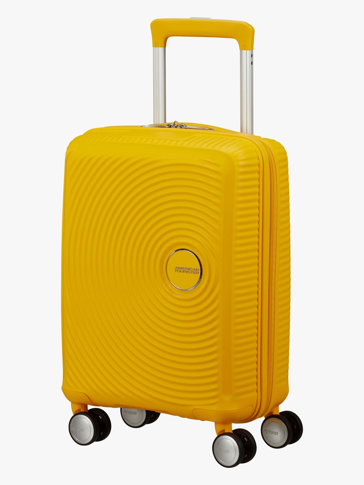 American Tourister Soundbox Mini Koffer 22L, Golden Yellow