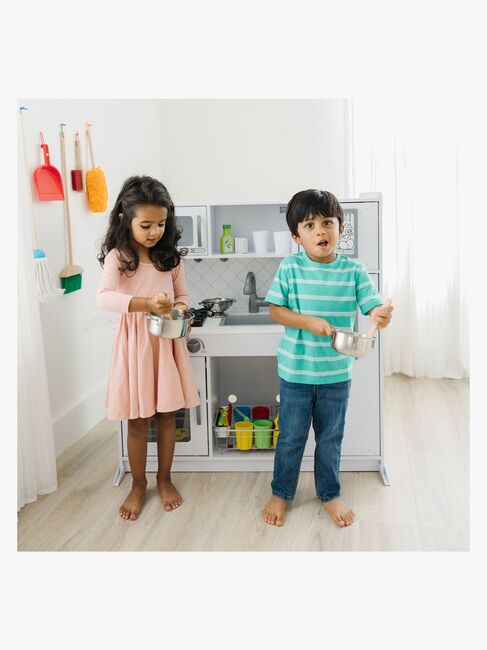 Melissa & Doug Küchen-Set Pfannen und Töpfe, 8 Teile