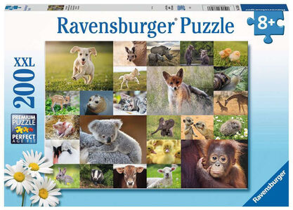 Ravensburger Puzzle Animal Babies 200 Teile