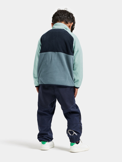 Didriksons Monte Fleece-Pullover, Factory Blue