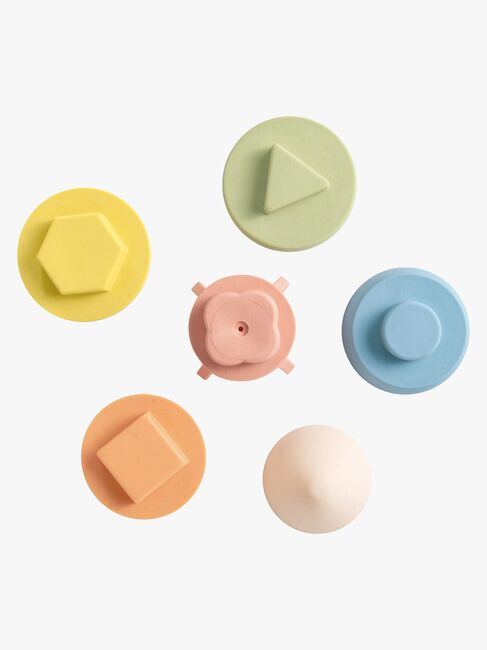 Kinder and Kids Stapelwürfel Rakete