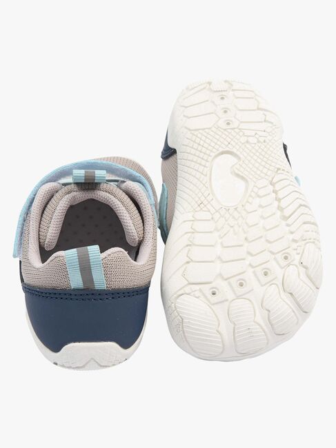 Mikk-Line Barefoot Sneaker, Stone Blue Dark