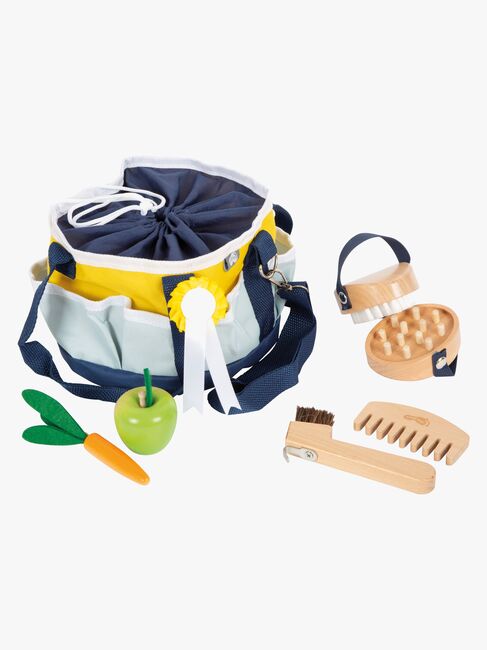 Small Foot Pflegeset für Steckenpferd, Blau