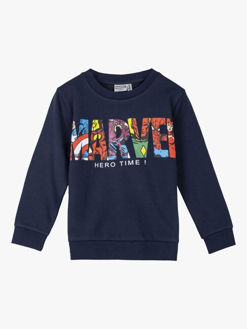 Marvel Pullover, Marineblau