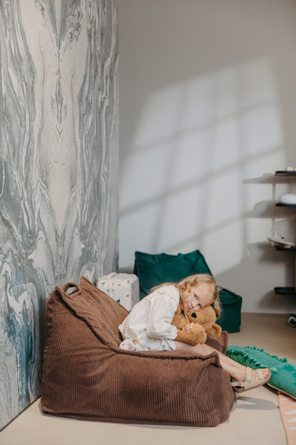 Yappy Kids Yappyhug Sitzsack, Chocolate Brown