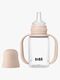 BIBS Fläschchen mit Ausguss Silicone 150 ml, Blush