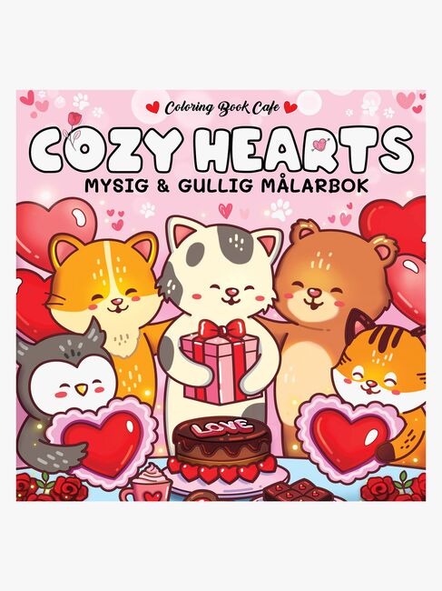 Legind A/S Cozy Hearts Malbuch