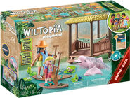 Playmobil 71143 Wiltopia Spielset Paddeltour mit den Flussdelfinen